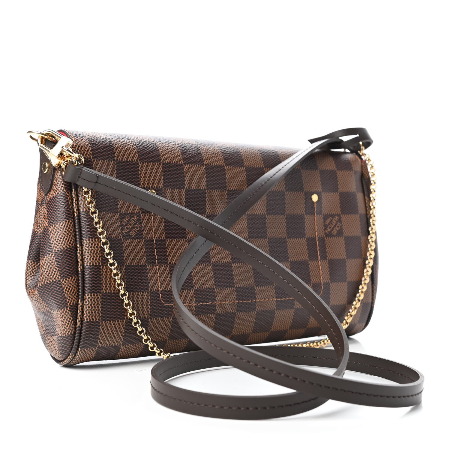 Louis Vuitton Damier Ebene Favorite MM 3 of 9