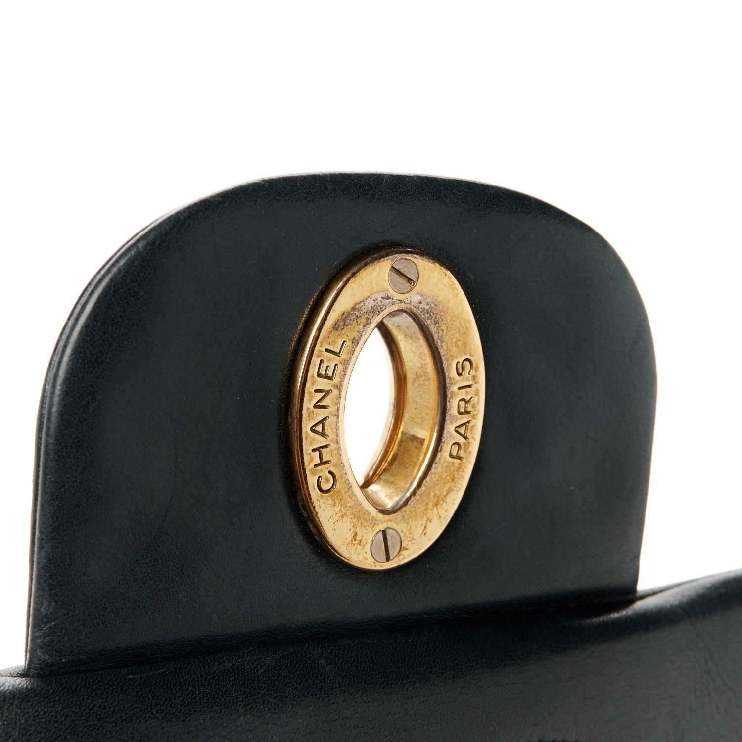 Chanel Lambskin Quilted XL Jumbo Single Flap Black 6 of 16