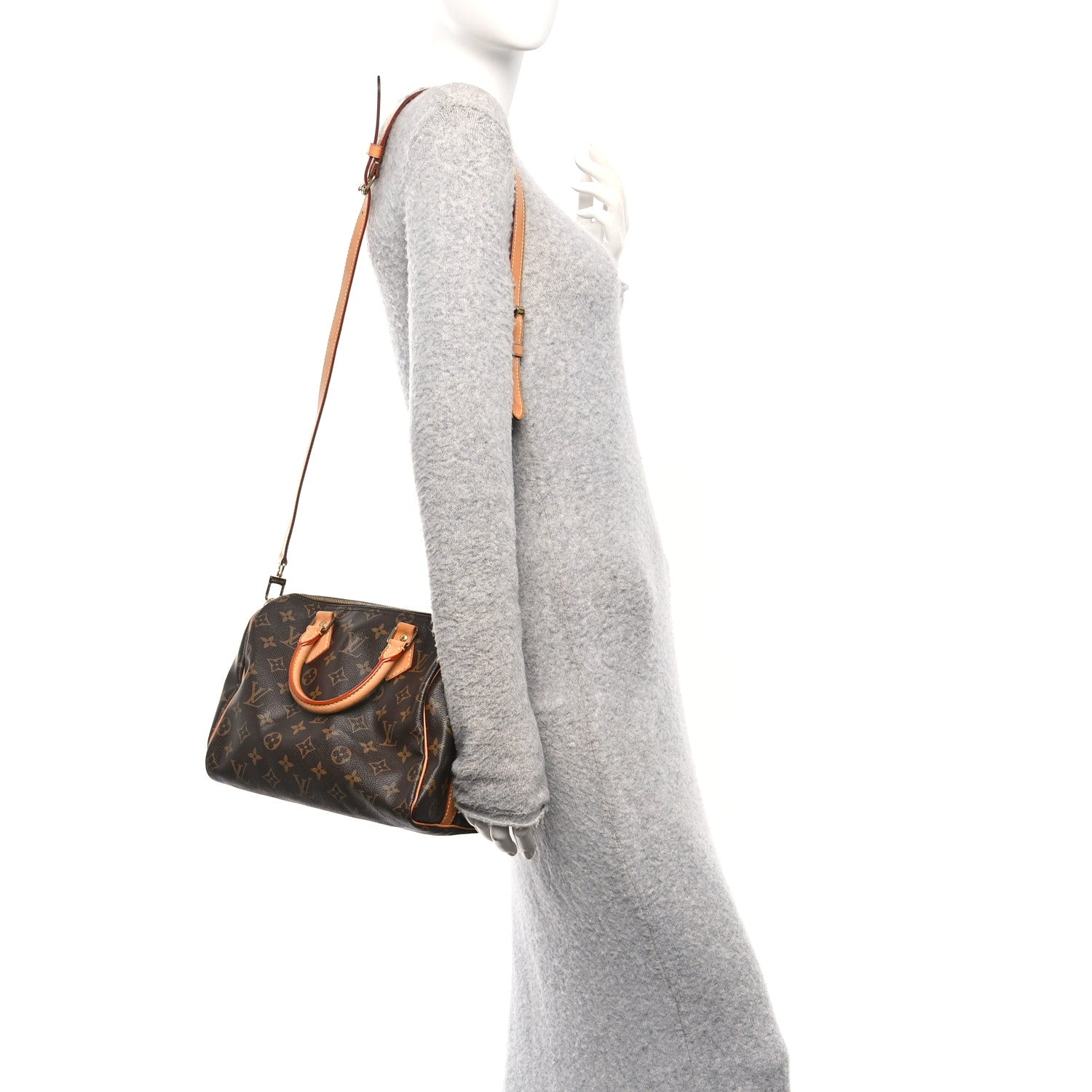 Louis Vuitton Monogram Speedy Bandouliere 25 2 of 11