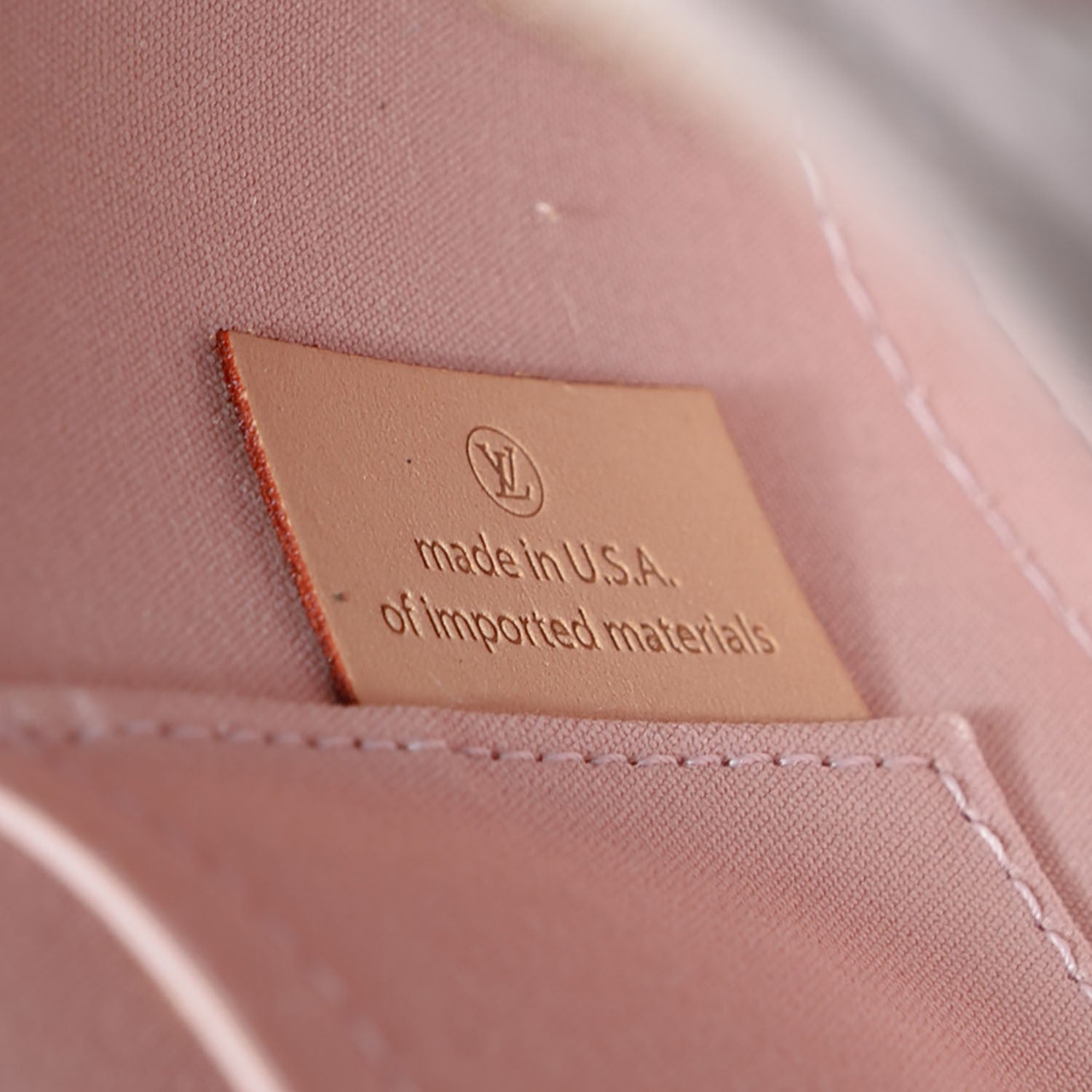 Louis Vuitton Vernis Alma BB Rose Ballerine 9 of 10