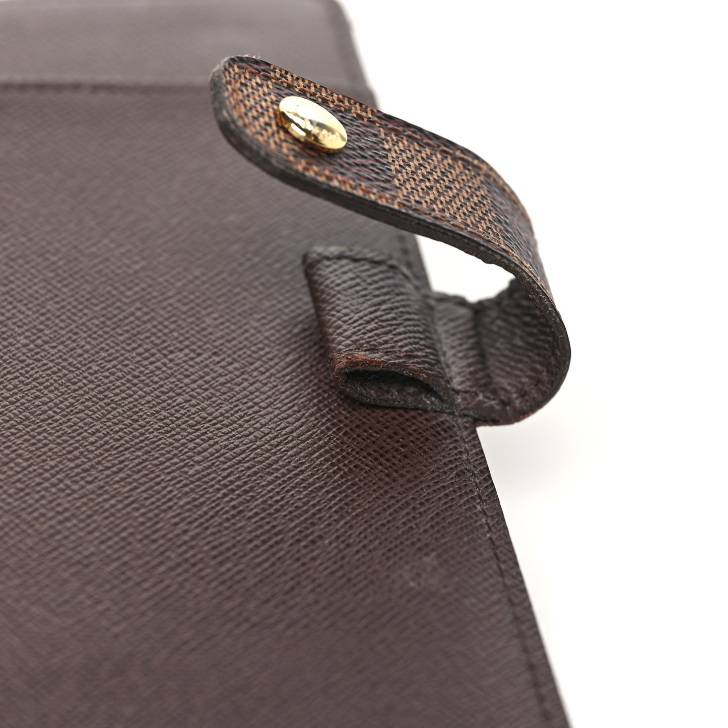 Damier Ebene Medium Ring Agenda Cover