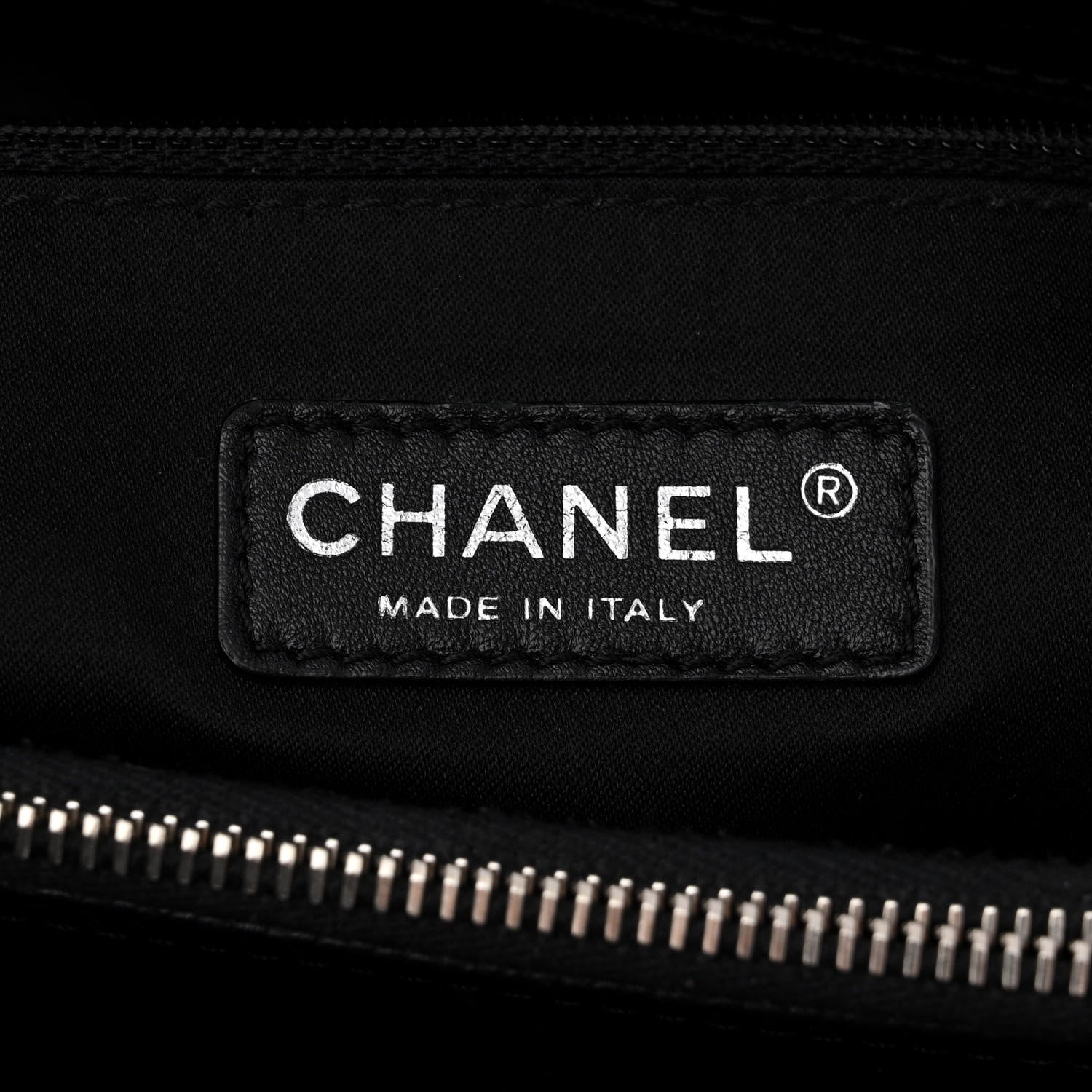 Chanel Caviar Quilted Grand Shopping Tote GST Black 6 of 11