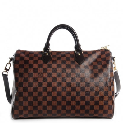 Louis Vuitton Damier Ebene Speedy Bandouliere 35 9 of 17