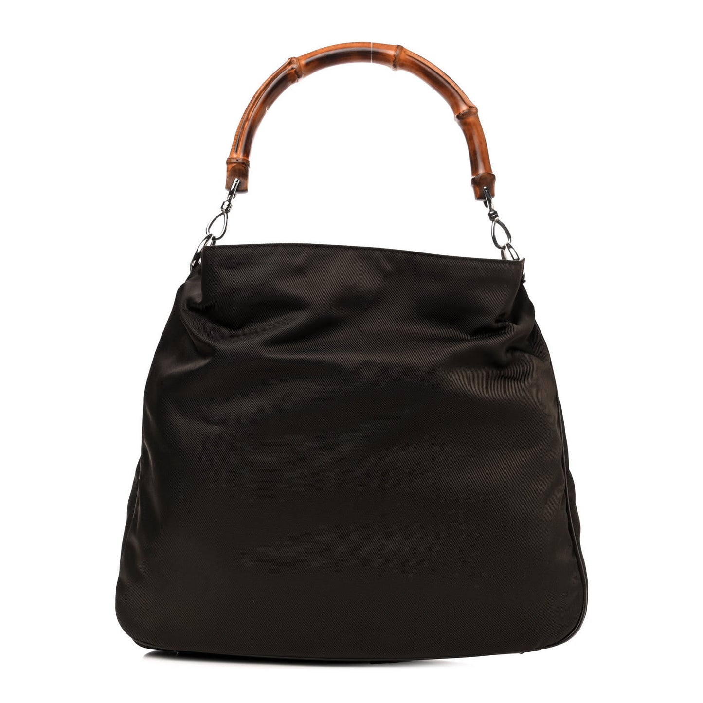 Nylon Bamboo Hobo Green