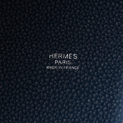 Hermes Taurillon Clemence Picotin Lock 18 PM Deep Bleu 6 of 12