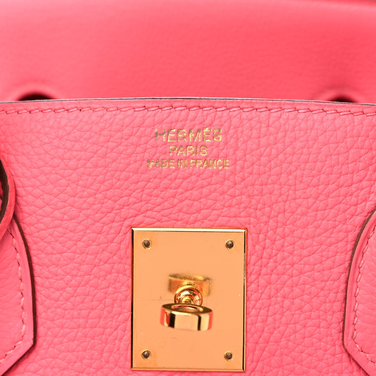 Togo Birkin 35 Rose Lipstick