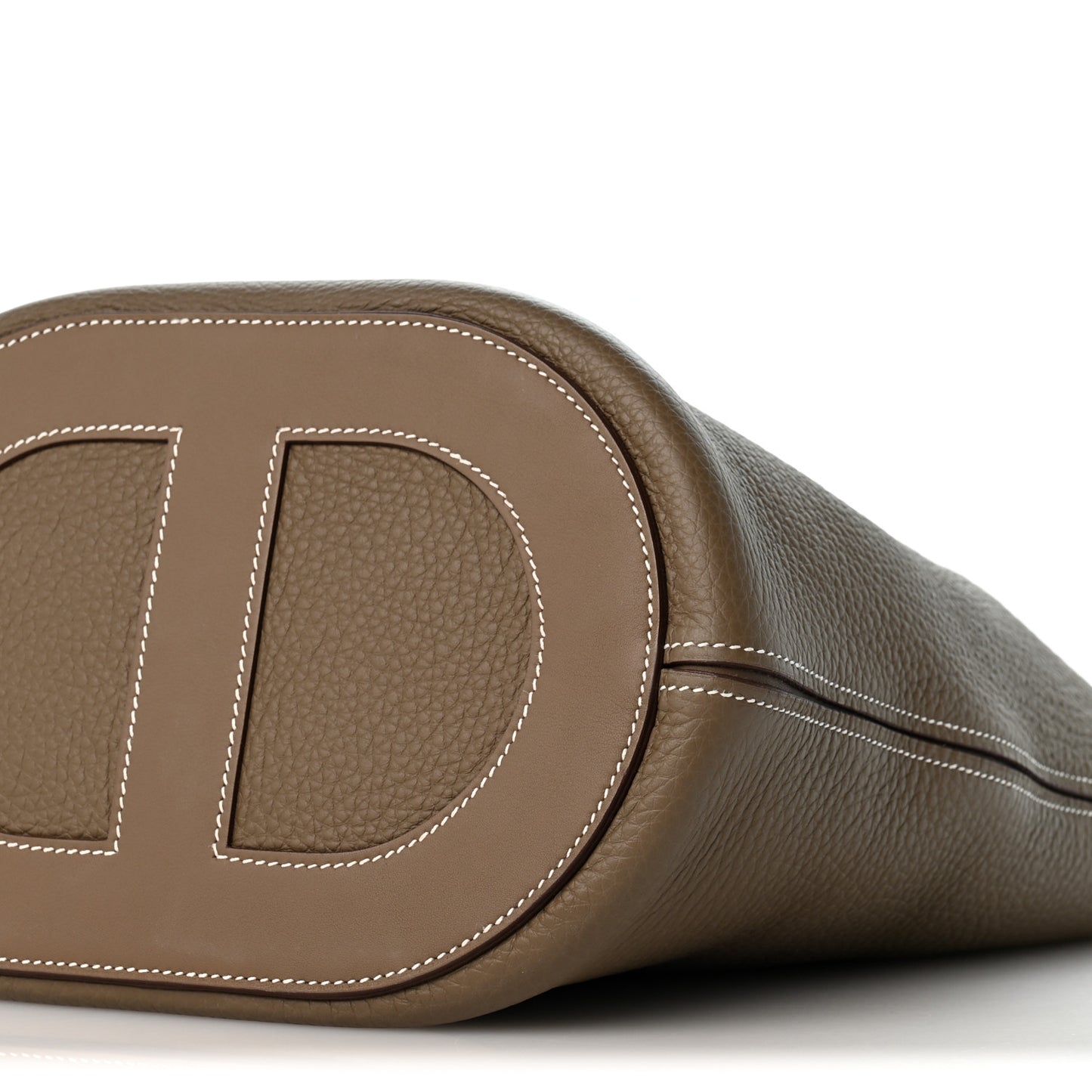 Taurillon Clemence Swift In-The-Loop 23 Bag Etoupe