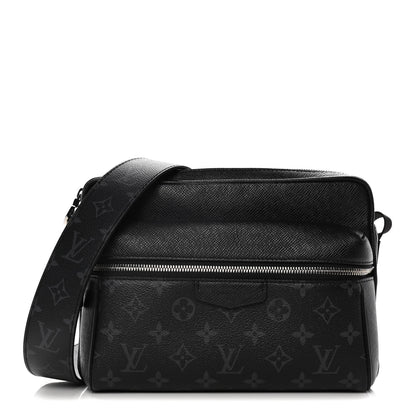 Louis Vuitton Taiga Monogram Eclipse Outdoor Messenger Black 1 of 14