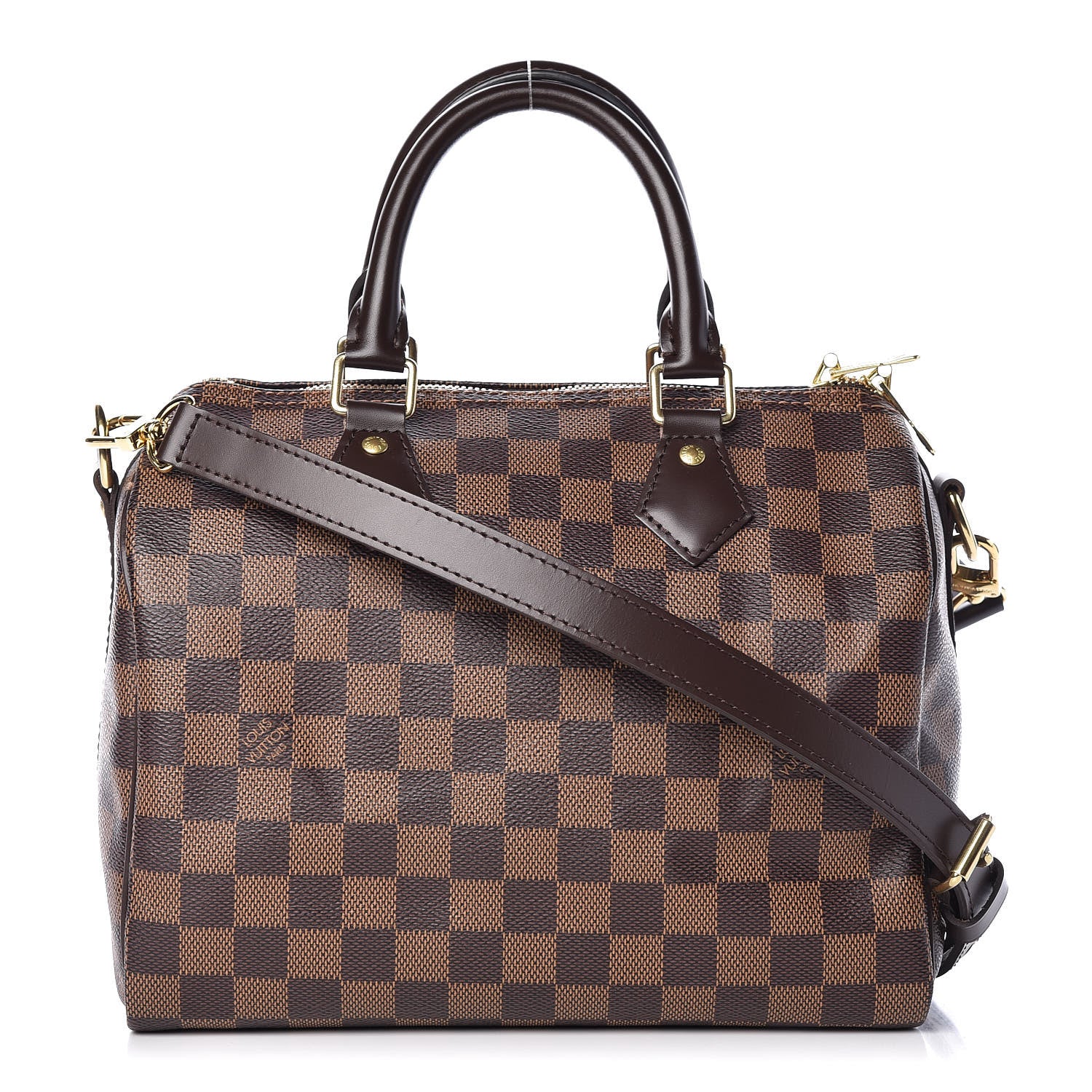 Louis Vuitton Damier Ebene Speedy Bandouliere 25 1 of 10