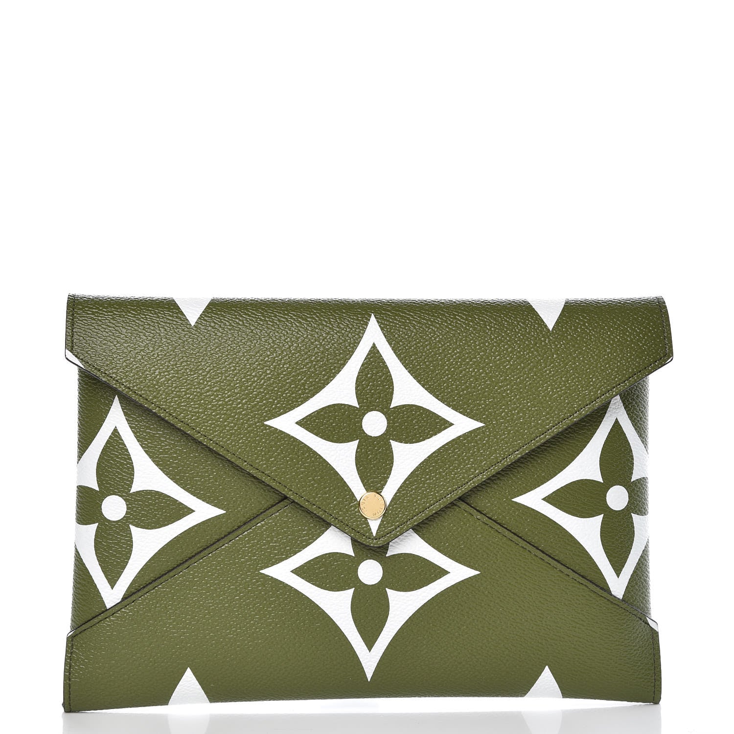 Louis Vuitton Monogram Giant Large Kirigami Pochette Kaki 1 of 6