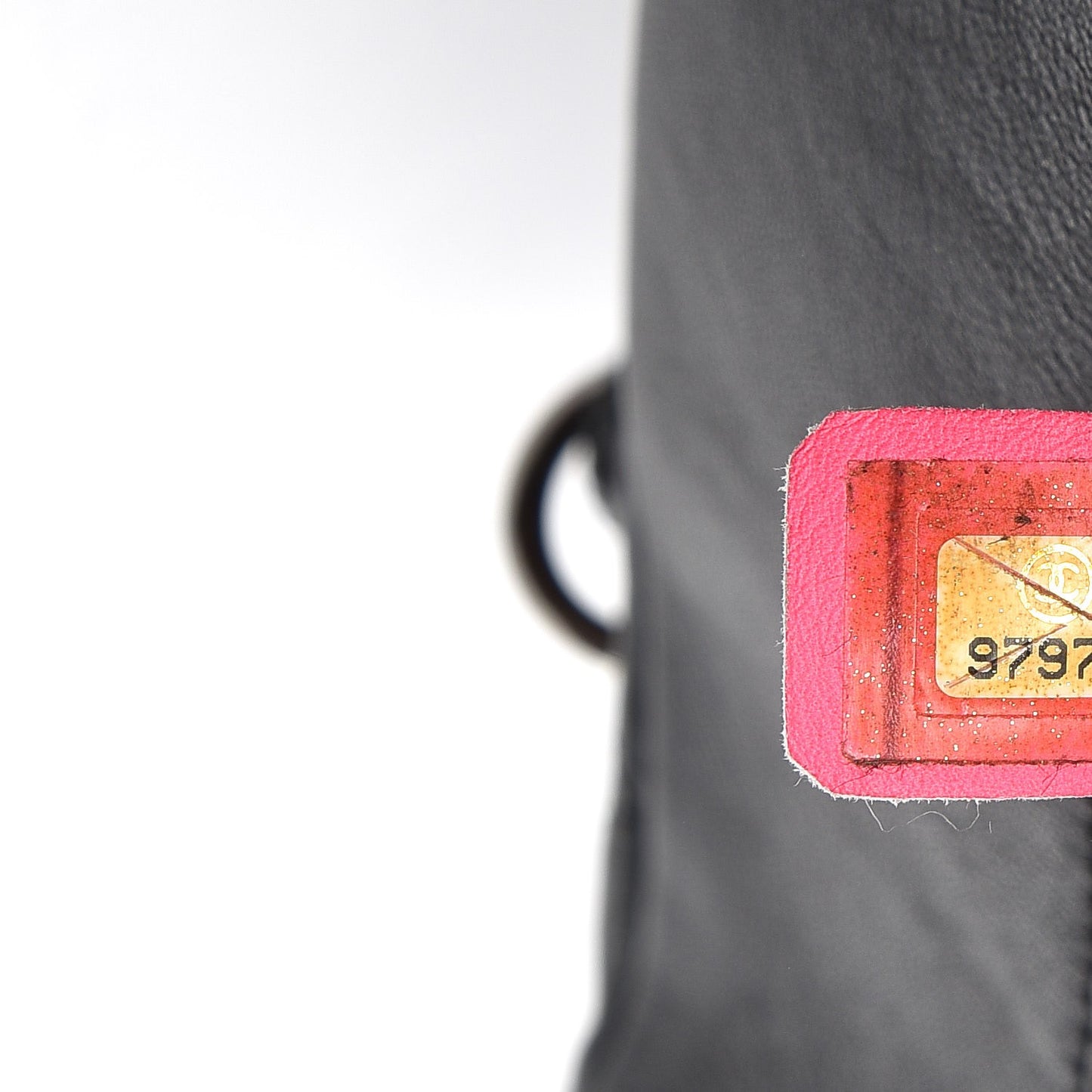 Calfskin Quilted Large Cambon Multipocket Reporter Black