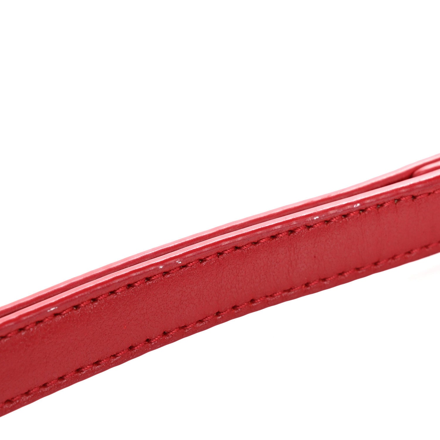 Saint Laurent Calfskin Matelasse Chevron Monogram Document Holder Rouge Eros 10 of 13