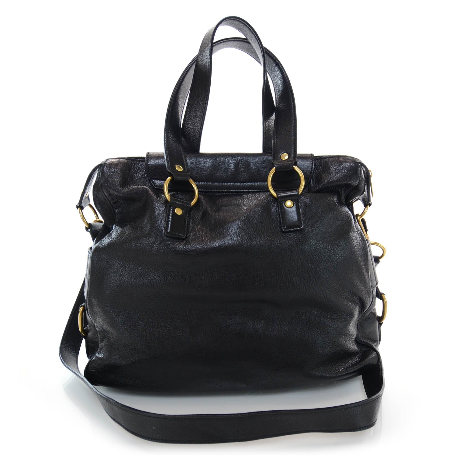 Saint Laurent Leather Muse Messenger Bag Black 3 of 7