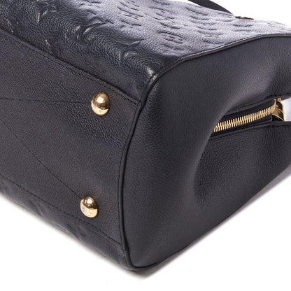 Louis Vuitton Empreinte Montaigne MM Black 4 of 8