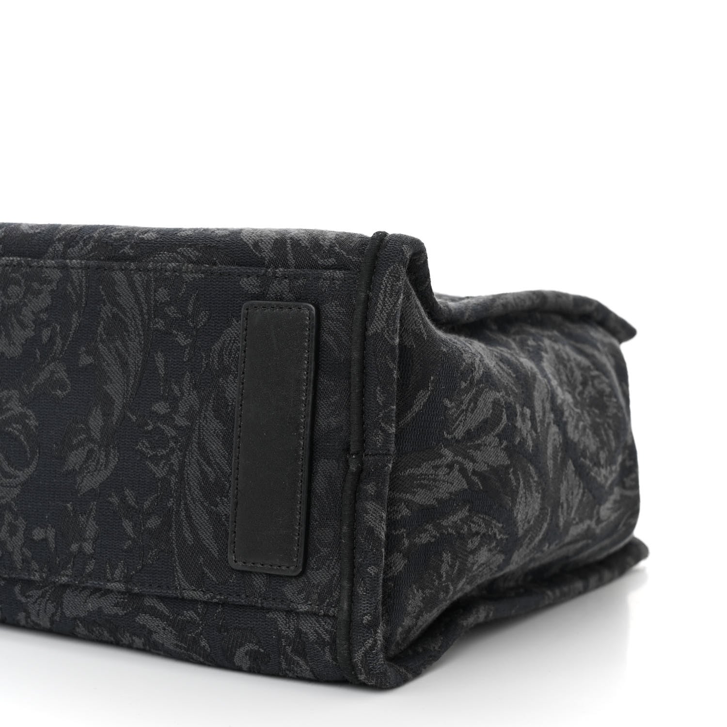 Versace Jacquard Barocco Medium Athena Tote Black 9 of 10