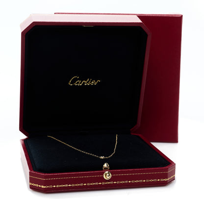 Cartier 18K Yellow Gold Diamond SM D'Amour Pendant Necklace 6 of 6