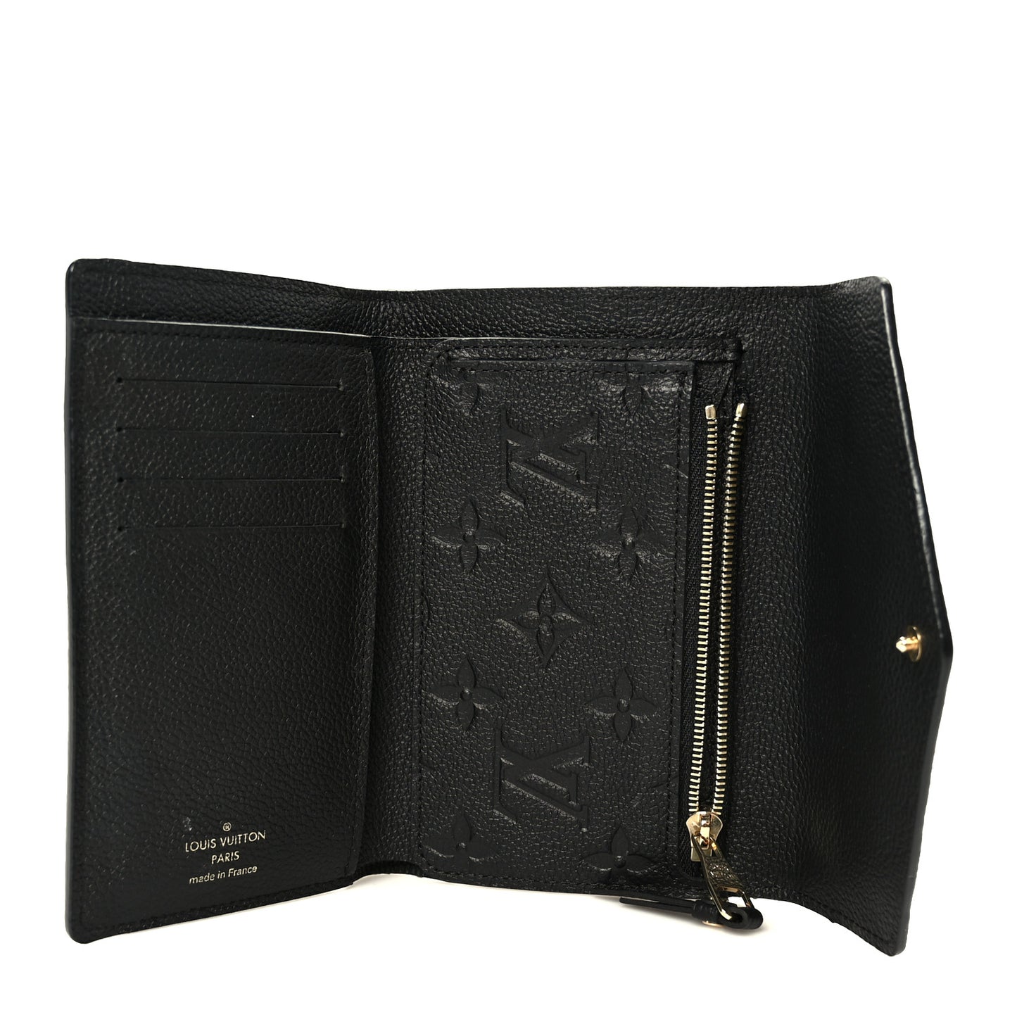 Empreinte Compact Curieuse Wallet Black