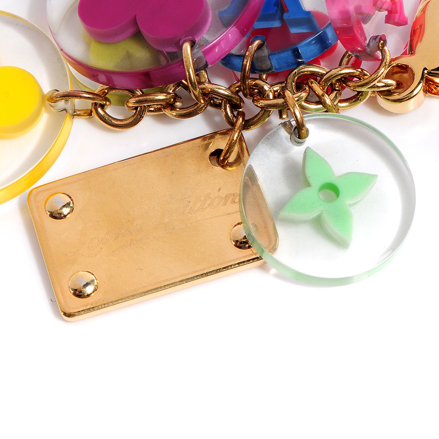 Resin Candy Bag Charm Multicolor