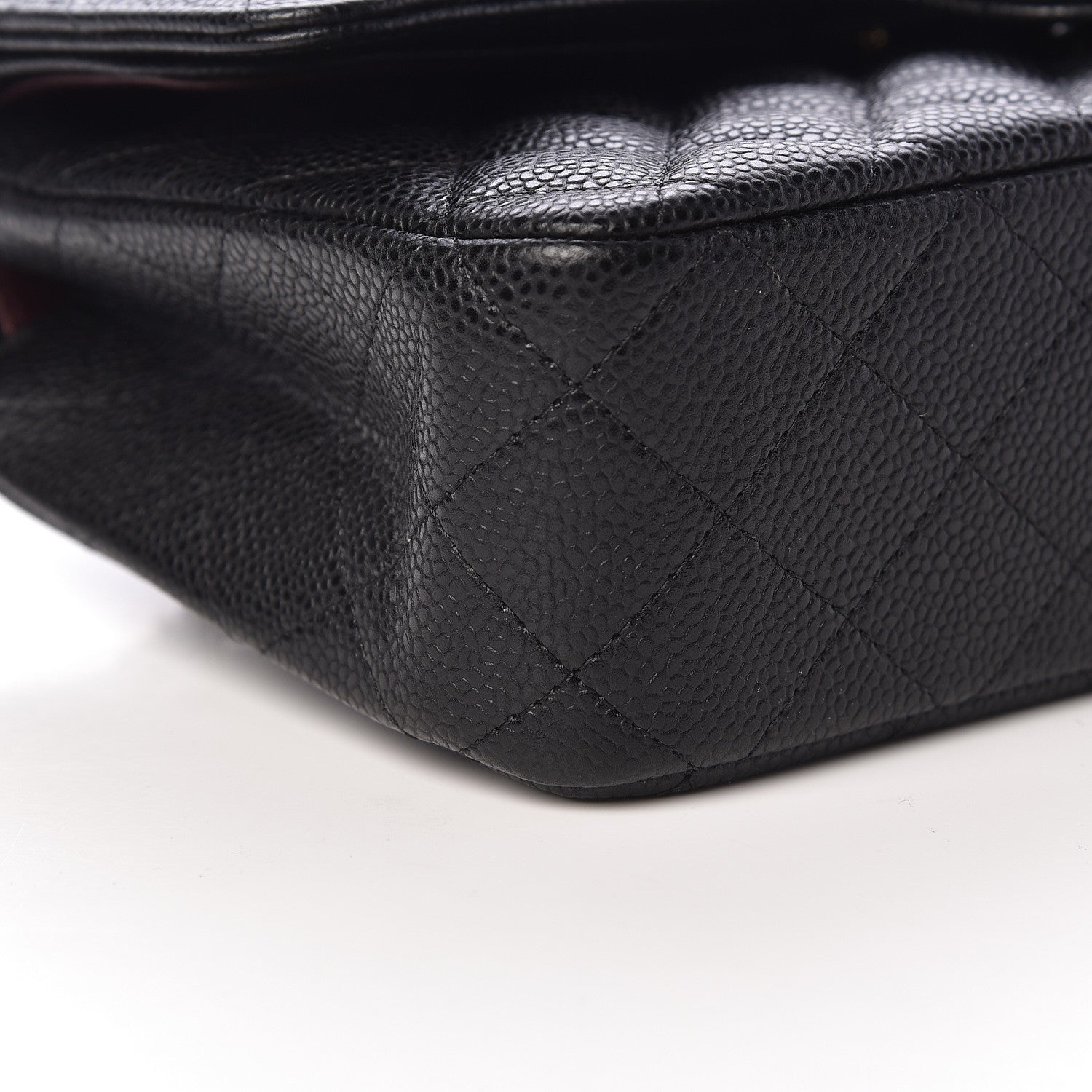 Chanel Caviar Quilted Medium Double Flap Black 9 of 11