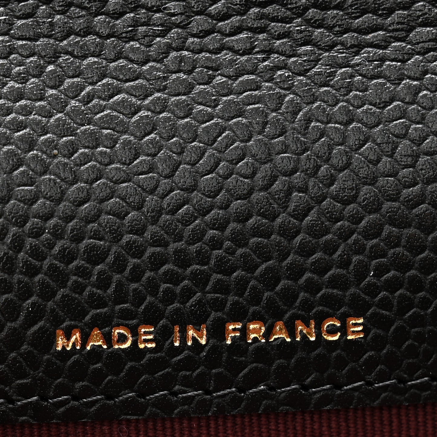 Caviar Quilted Flap Card Holder Wallet Black