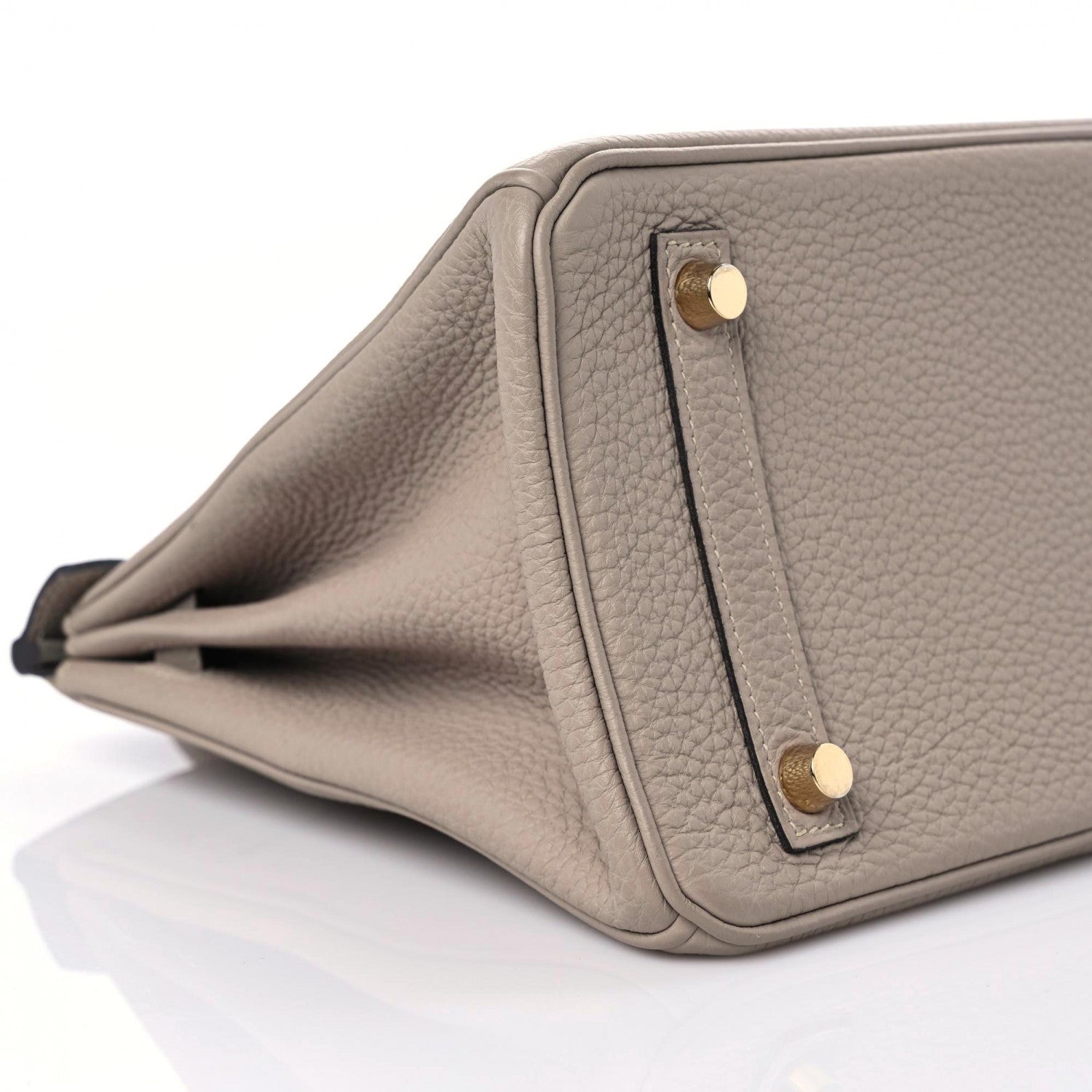 Hermes Togo Birkin 25 Gris Tourterelle 5 of 10