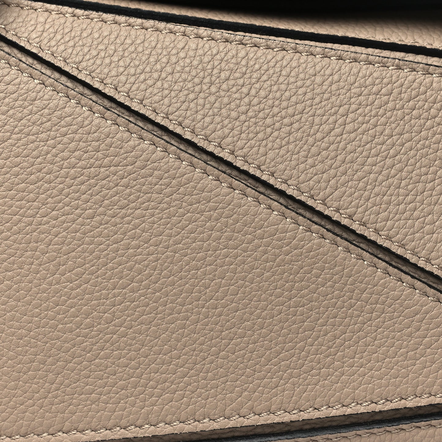 Calfskin Mini Puzzle Bag Sand