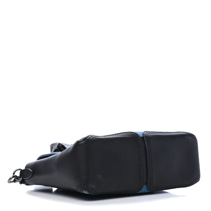 3.1 Phillip Lim Suede Calfskin Mini Pashli Satchel Blue Black 4 of 8