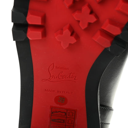 Christian Louboutin Calfskin Communa 70 Ankle Boots 39 Black 12 of 12