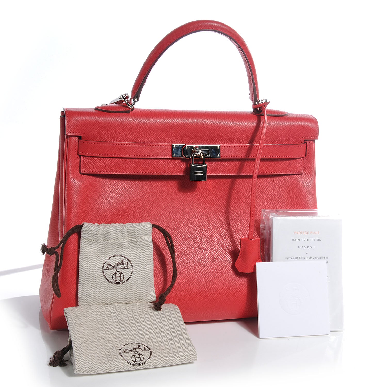 Hermes Epsom Kelly Retourne 35 Bougainvillea 5 of 12