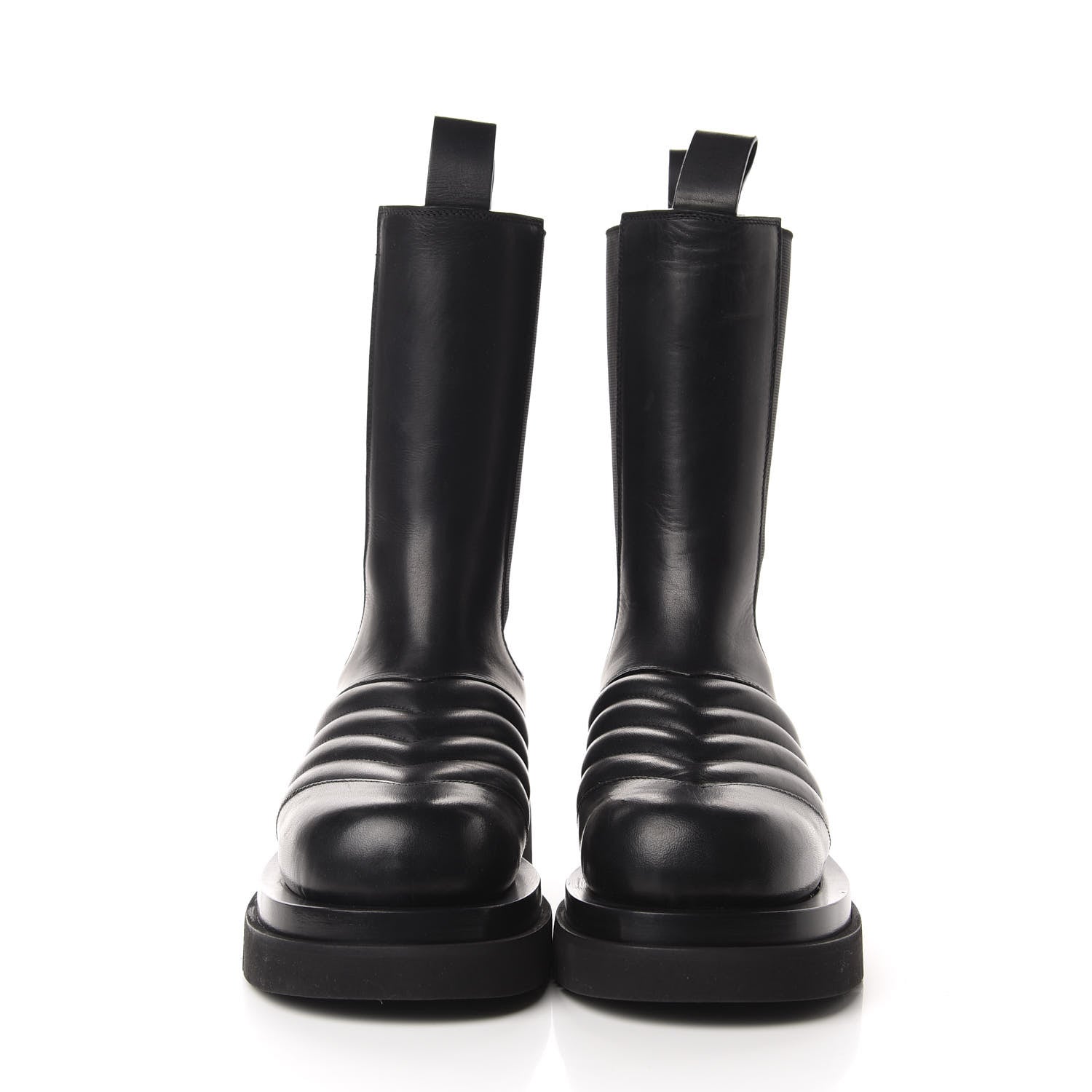 Bottega Veneta Calfskin Chelsea Boots 39 Black 2 of 10