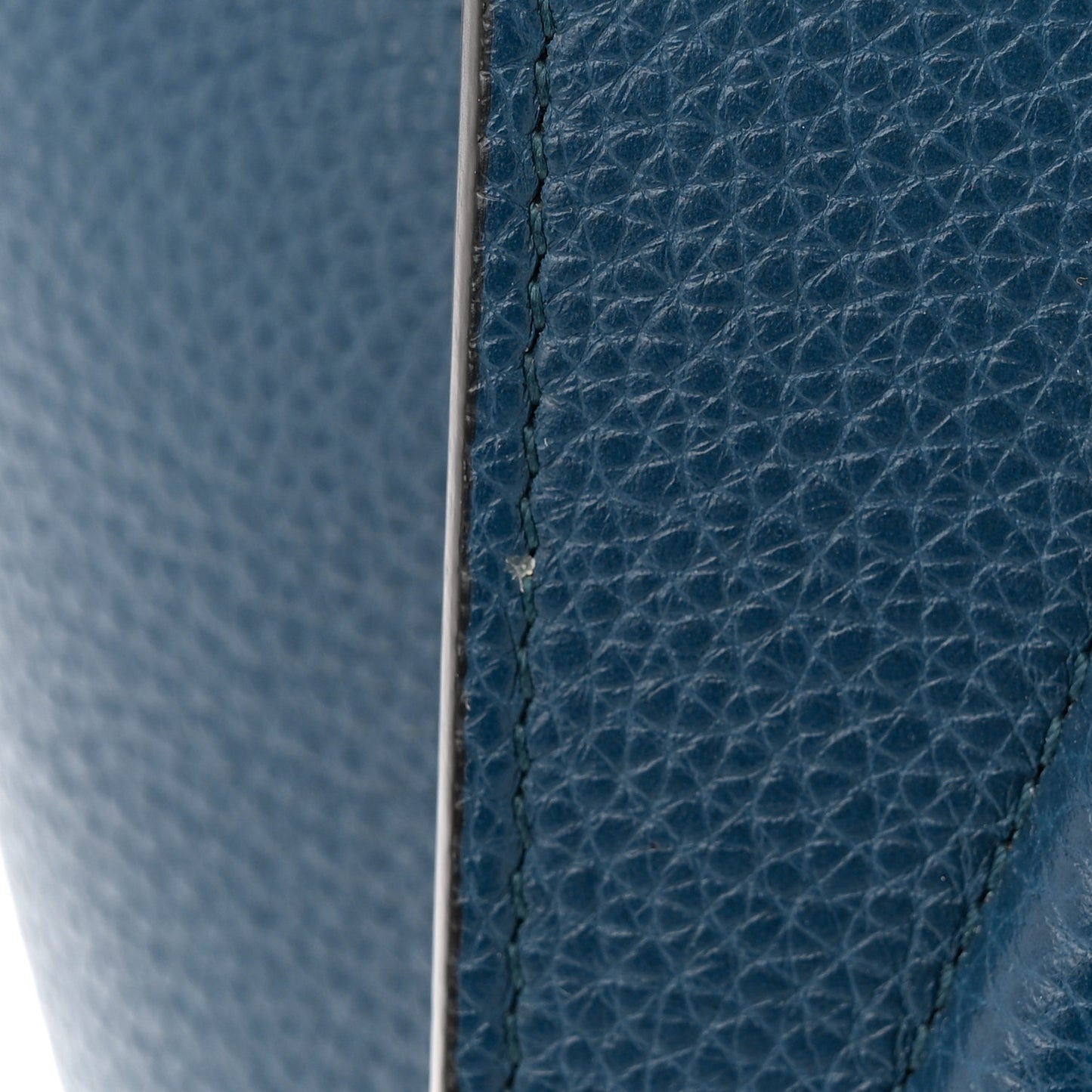 Drummed Calfskin Micro Luggage Orage