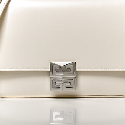 Givenchy Box Calfskin Medium 4G Shoulder Bag Ivory 10 of 14