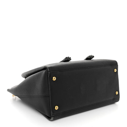 Louis Vuitton Calfskin Lockmeto Black 4 of 10