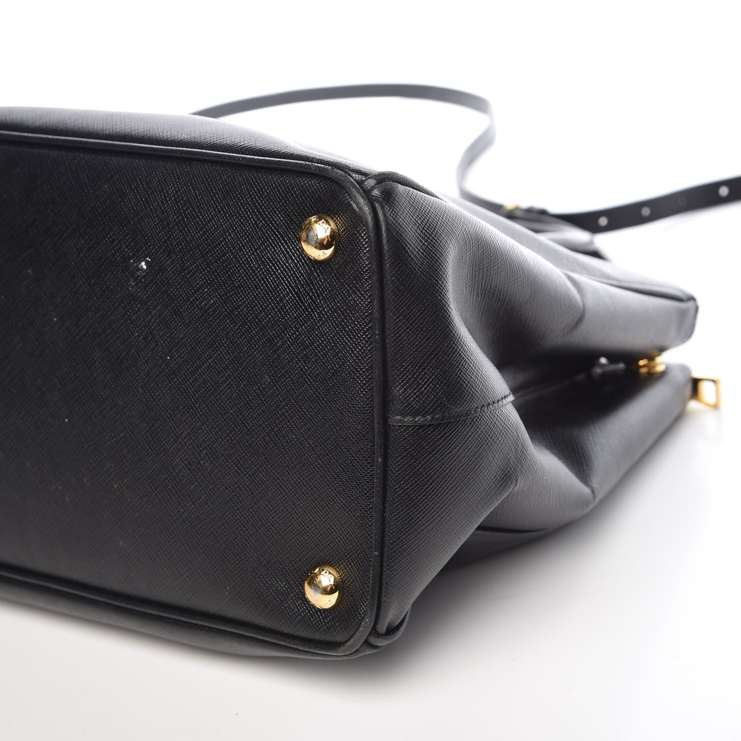 Prada Saffiano Medium Galleria Double Zip Tote Black 13 of 13