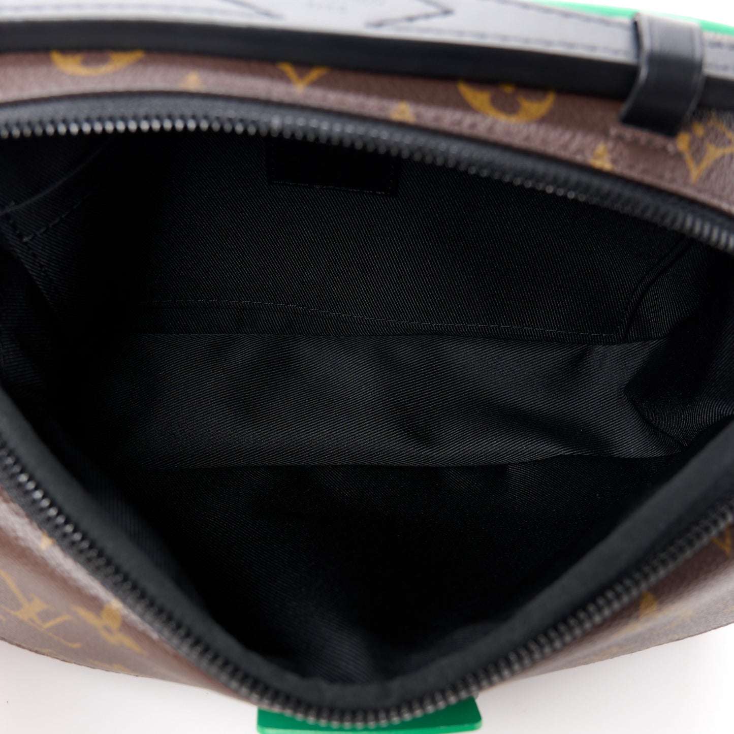 Monogram Macassar S Lock Messenger Minty Green