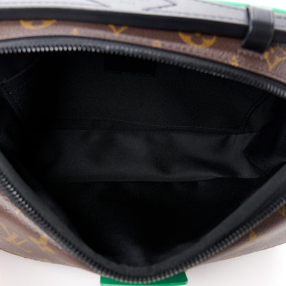 Louis Vuitton Monogram Macassar S Lock Messenger Minty Green 5 of 13