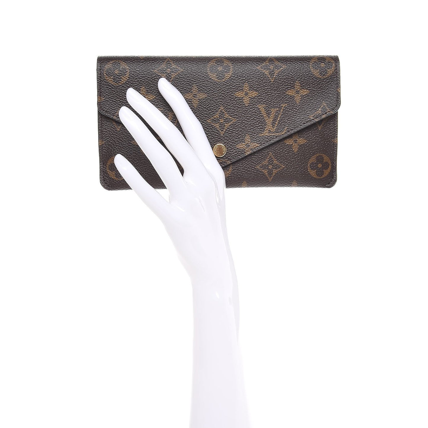 Monogram Jeanne Wallet Rose Ballerine