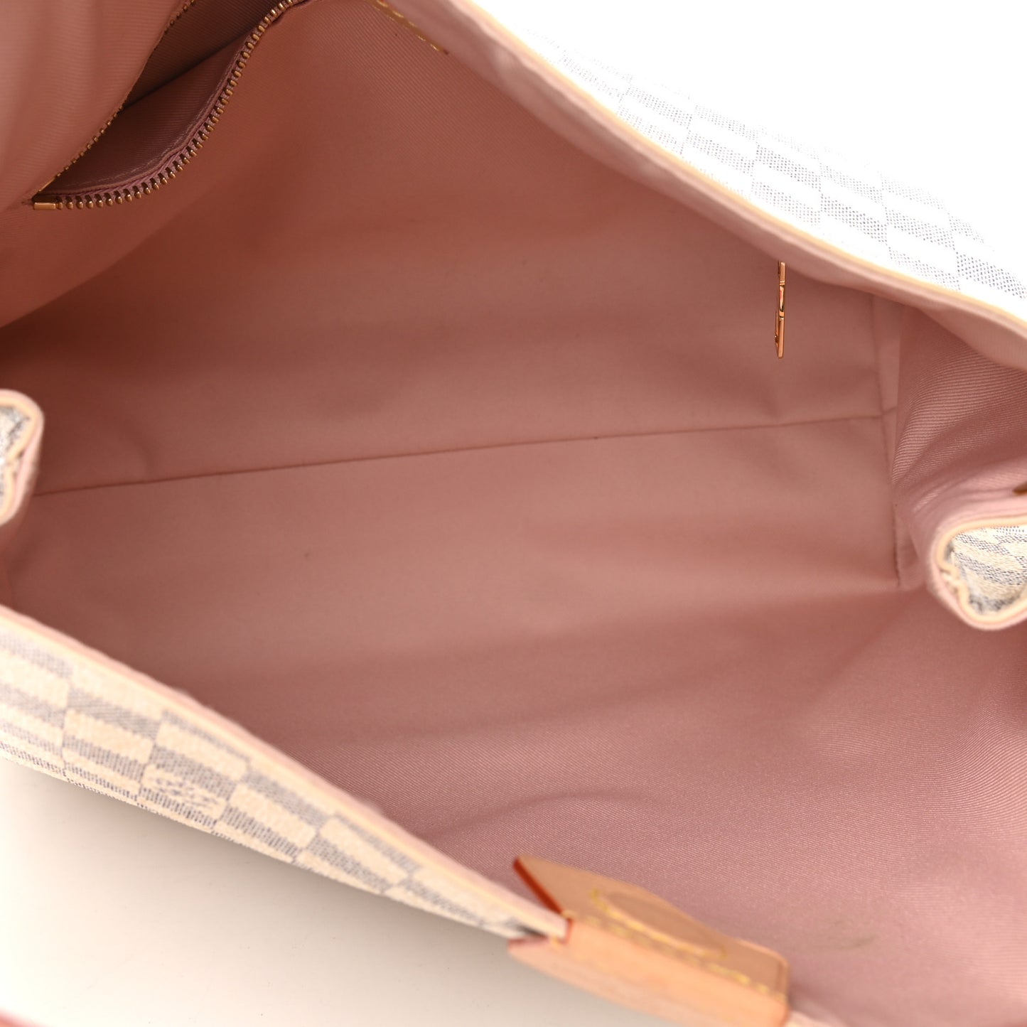 Damier Azur Graceful PM Rose Ballerine