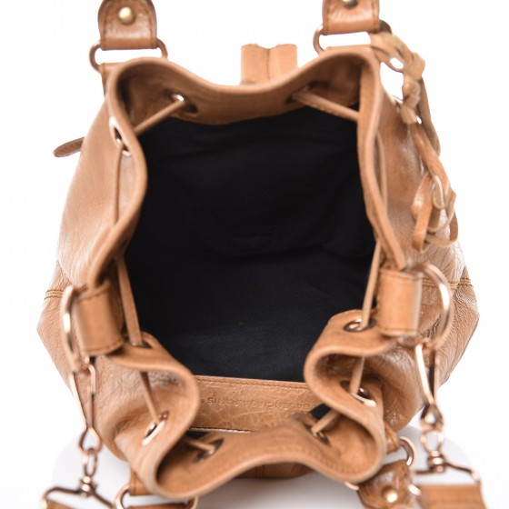 Balenciaga Agneau Giant 12 Rose Gold Hardware Mini Pompon Cumin 5 of 10