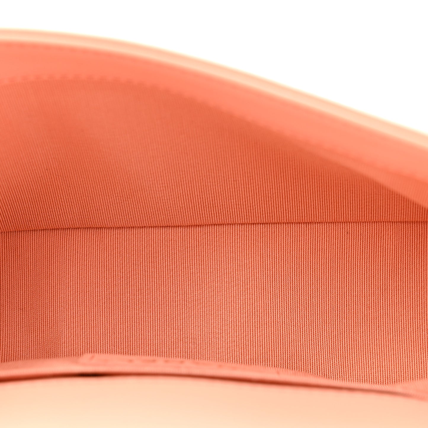 Calfskin Chevron Quilted Small Boy Flap Light Orange