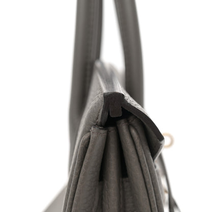 Hermes Togo Birkin 30 Etain 12 of 12