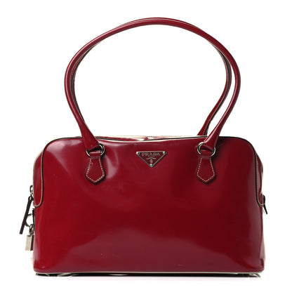 Prada Spazzolato Shoulder Bag Porpora 1 of 4