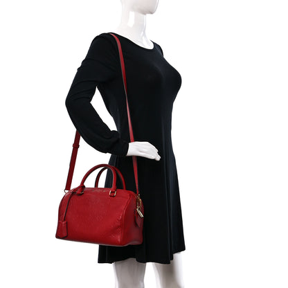 Louis Vuitton Empreinte Speedy Bandouliere 25 NM Cherry 2 of 9