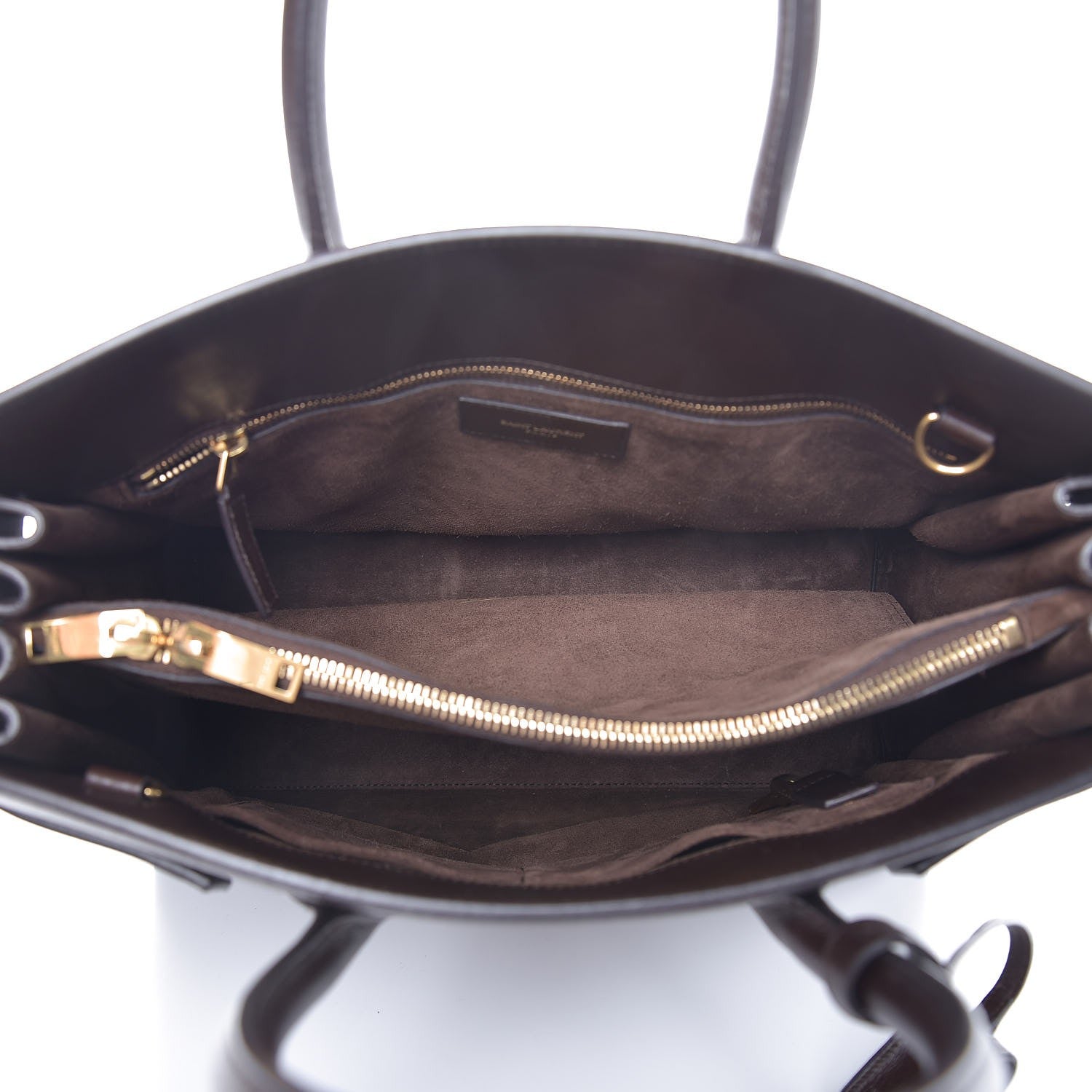 Saint Laurent Calfskin Small Sac De Jour Amarena 5 of 8
