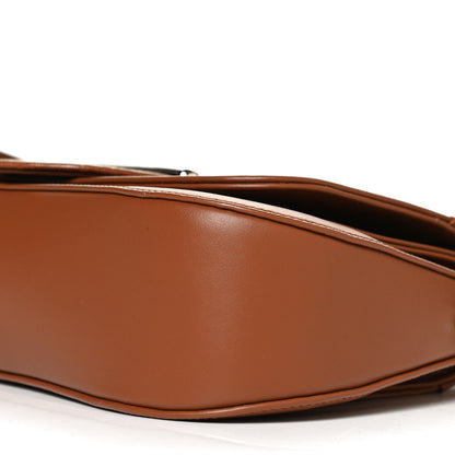 Prada City Calfskin Saffiano Sidonie Shoulder Bag Cognac 9 of 10