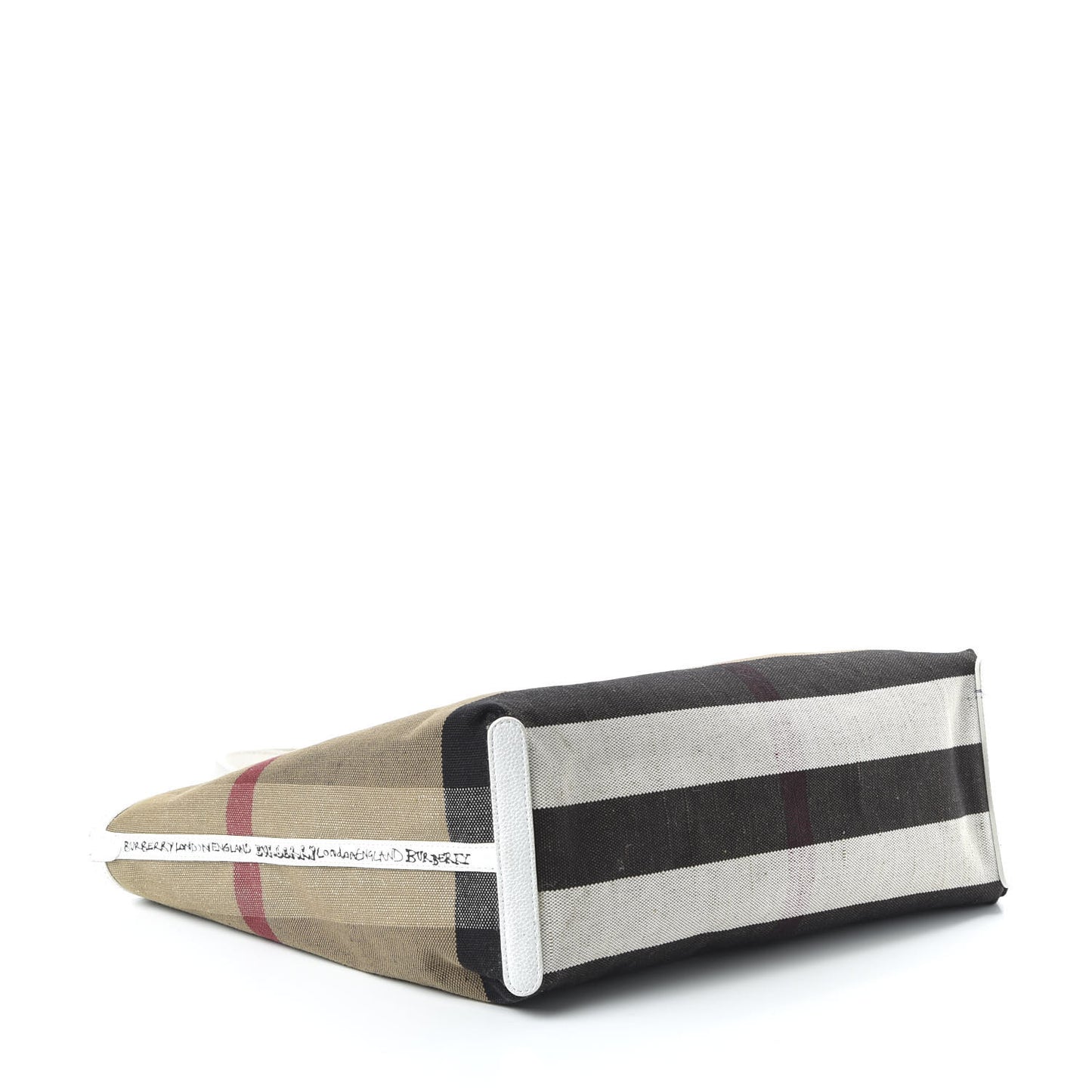 Canvas House Check Union Jack Sketchbook Reversible Doodle Tote Red White Blue