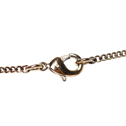 Chanel Baguette Crystal Quilted CC Pendant Necklace Gold 4 of 4