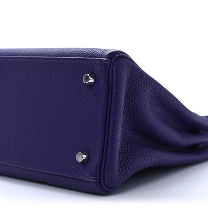 Hermes Togo Kelly Retourne 28 Iris 8 of 11