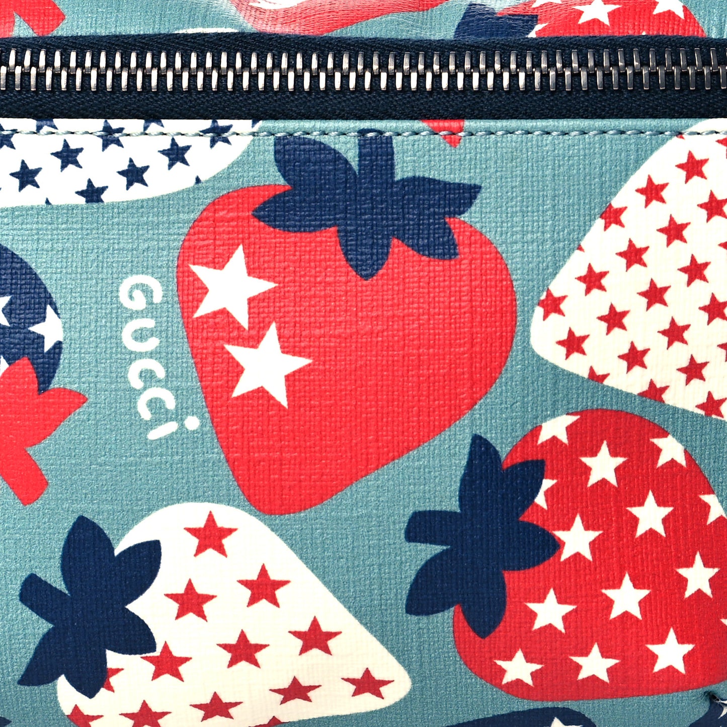 Soft Coated Canvas Cosmic Strawberries Childrens Belt Bag Belt Dusty Azure Multicolor Royale Mystic White Hibiscus Red Marine