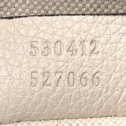 Gucci Grained Calfskin Logo Belt Bag White 7 of 12